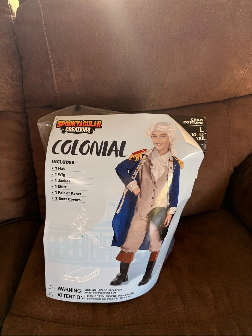 Spooktacular Creations Colonial Boys' Costume Jacket - Navy Blue